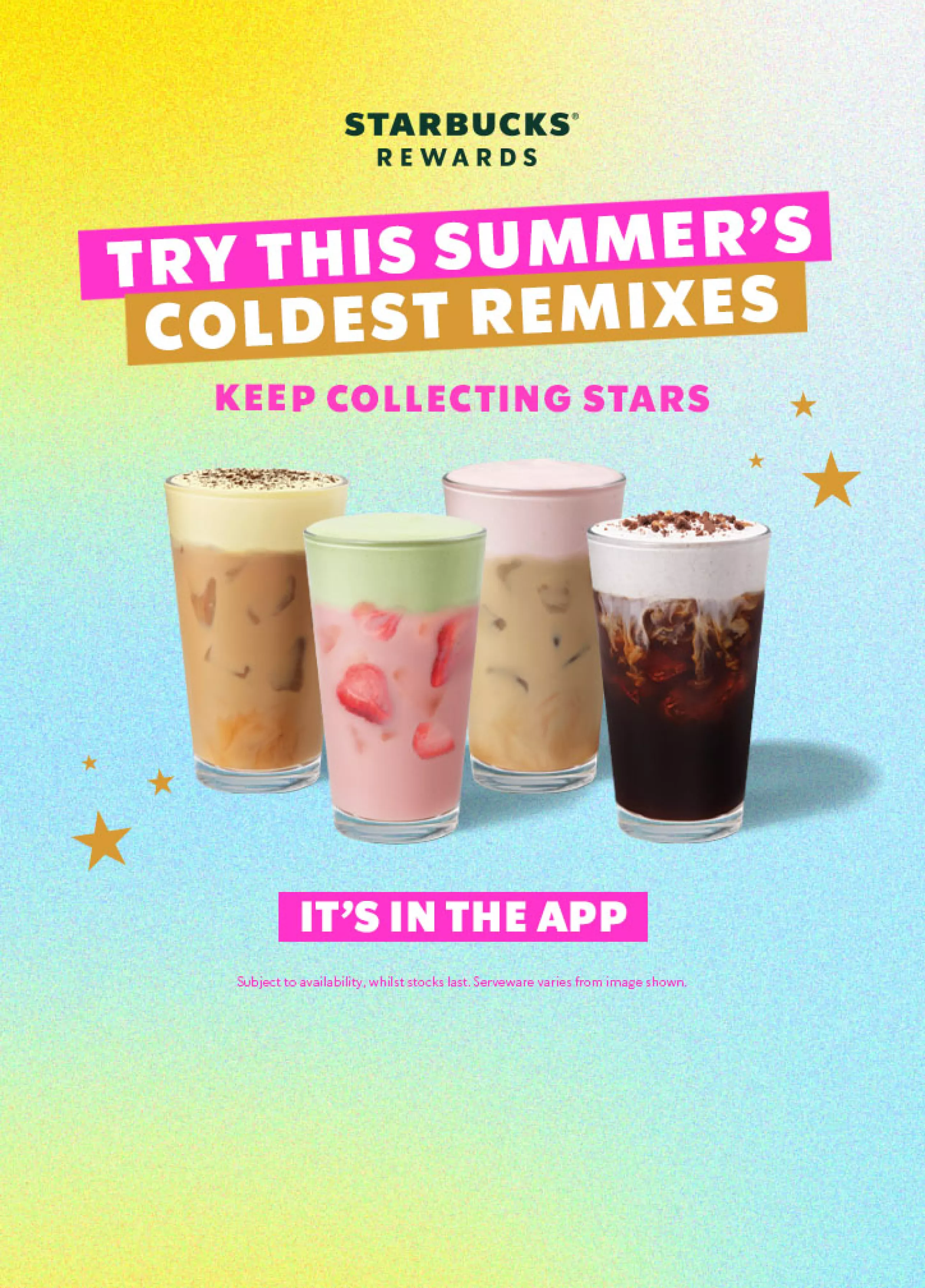 Try this summer's coldest remixes and keep collecting Stars