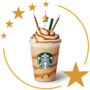 A birthday drink on us when you reach Gold Level