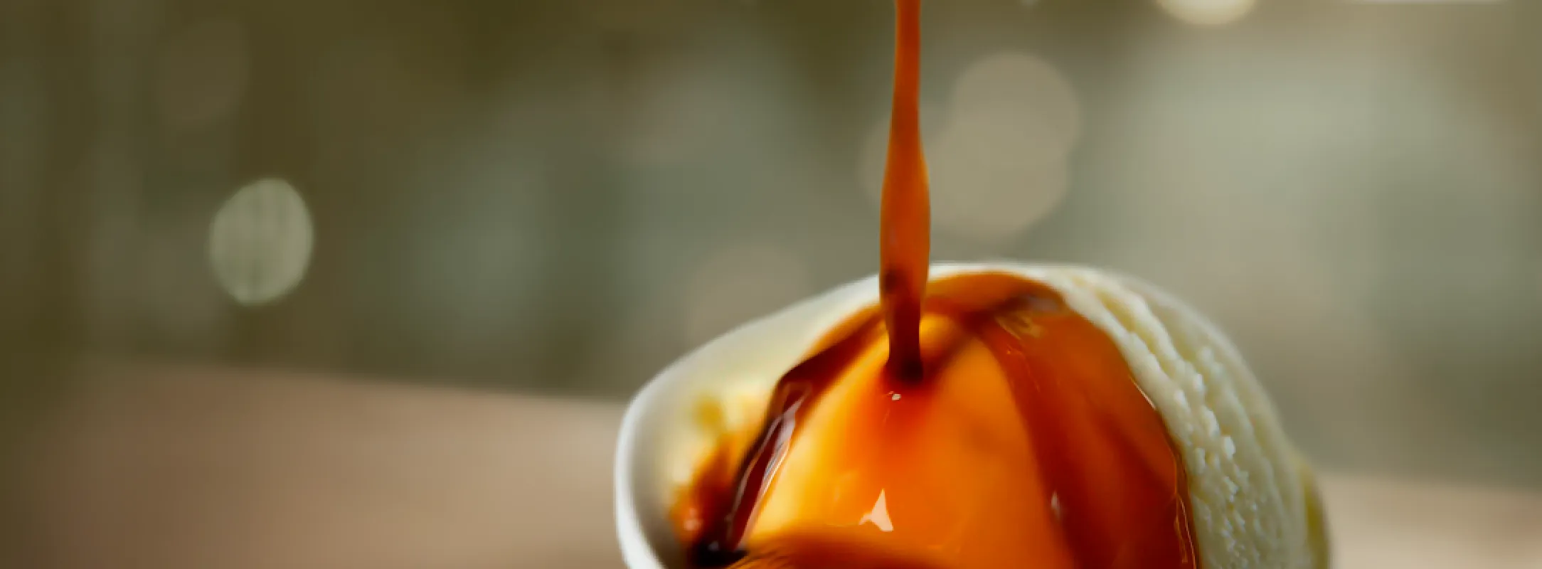 Delicious Affogato - Starbucks® coffee over Hackney Gelato