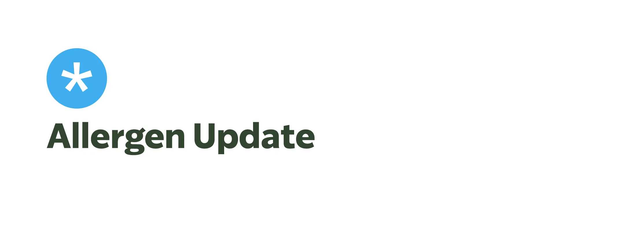 Allergen Update