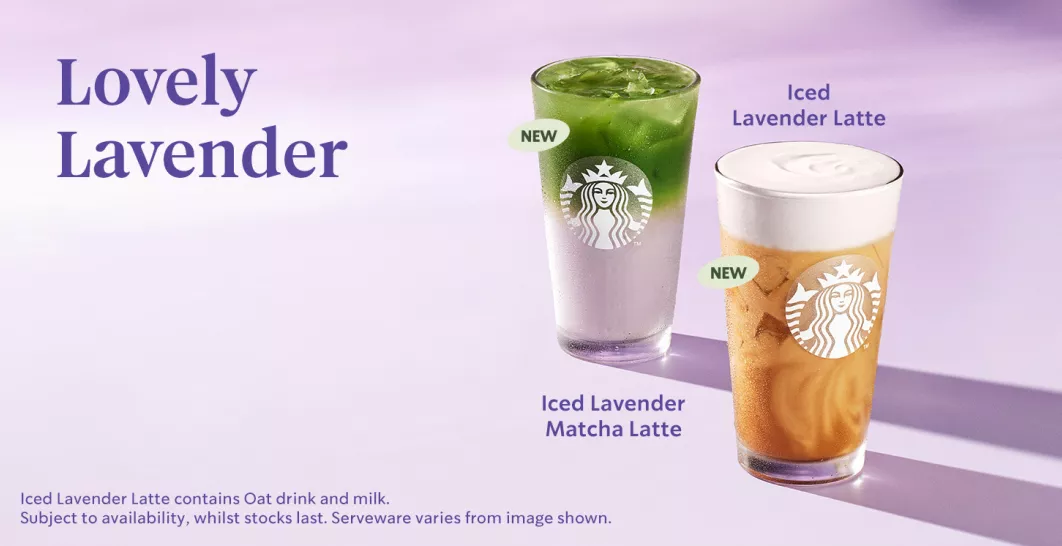 Lavender drinks for Spring