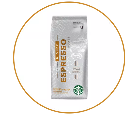 Starbucks shop blonde roast